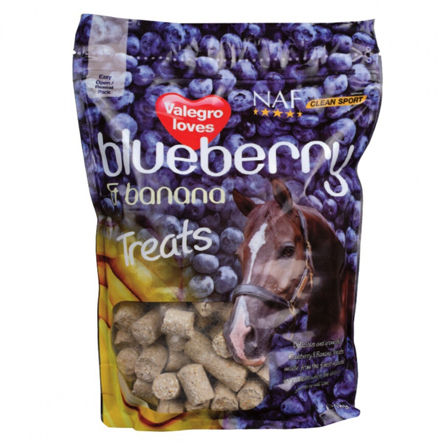 NAf blueberry and banana treats 