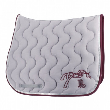 Pénélope Saddle Pad Classique Light Grey